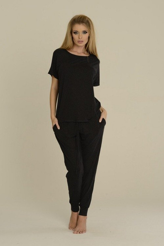 524 Paula Pijama de damă De Lafense - grafit