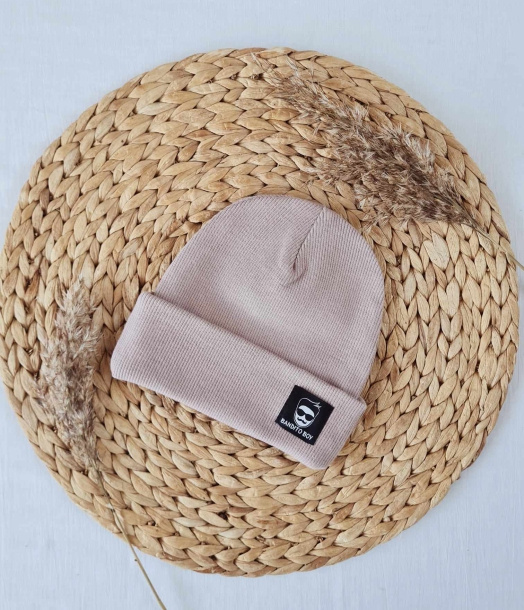 2415P Bandito boy Marija șapcă cu dungi duble - mov praf