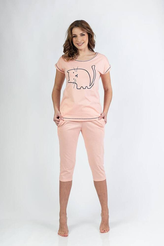 686 Pijamale dama Regina - caise