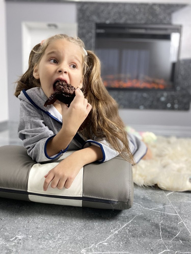 374 / 375 Halat de baie pentru copii Desiree - gri