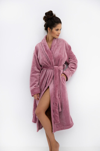 Halat de baie pentru femei Chana Sensis în culoarea Heather - elegant și confortabil, material moale