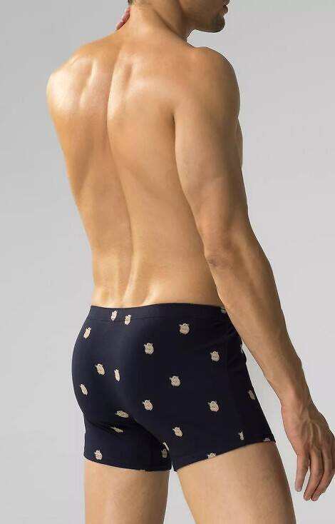 2MHH-001 Boxer bărbați Atlantic - bleumarin și smarald