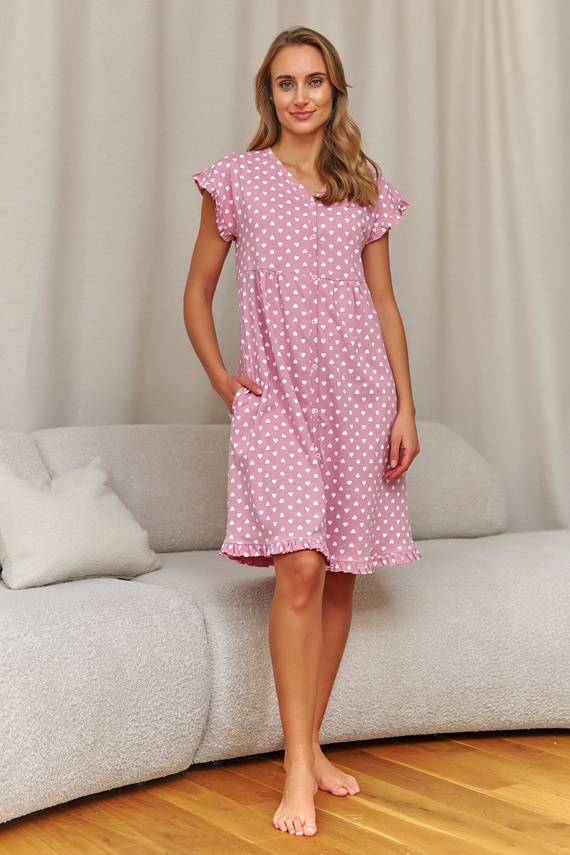 Doctor Nap 7455 cămașă de noapte alăptare 100% bumbac