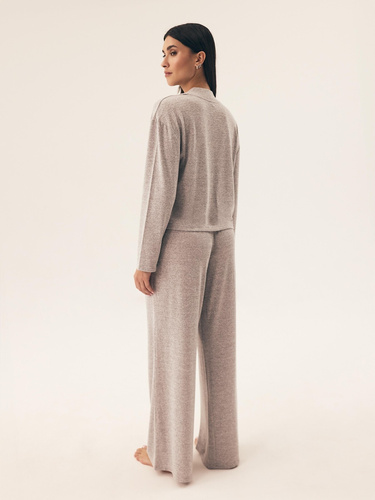 42024 Fudge Henderson Pijamale pentru damă - gri deschis
