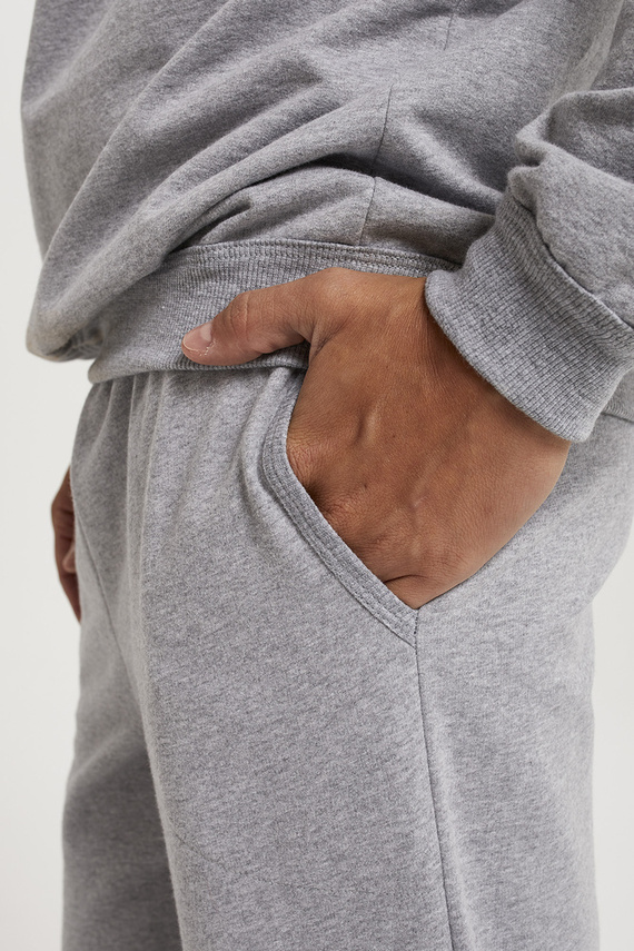 Set trening Leader lung. mânecă, lungime. pantaloni Italian Fashion - melange