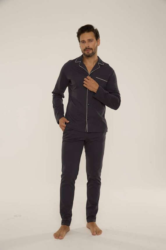 729 Norberto Pijama pentru bărbați De Lafense - grafit