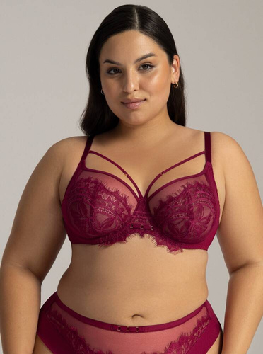 2150 Maxi Ava Soft Bra -chianti