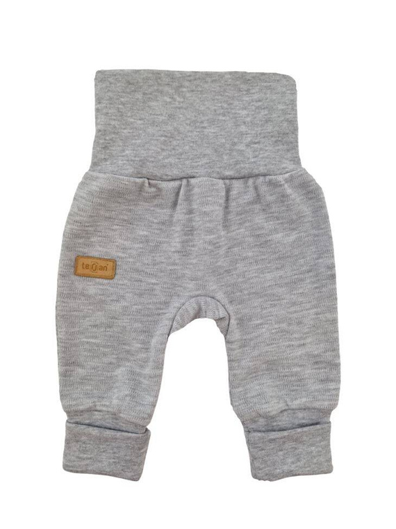 Pantaloni scurți din bumbac "Lines" Terjan - gri