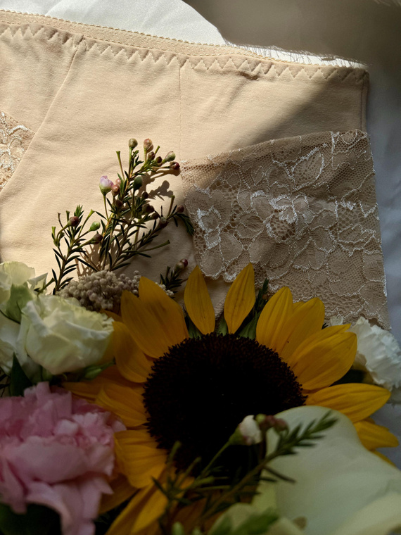 530 Iness Chiloți cu talie înaltă De lafense - bej