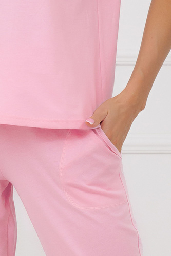 Pijama damă Sensual Italian Fashion bumbac 3/4 dantelă