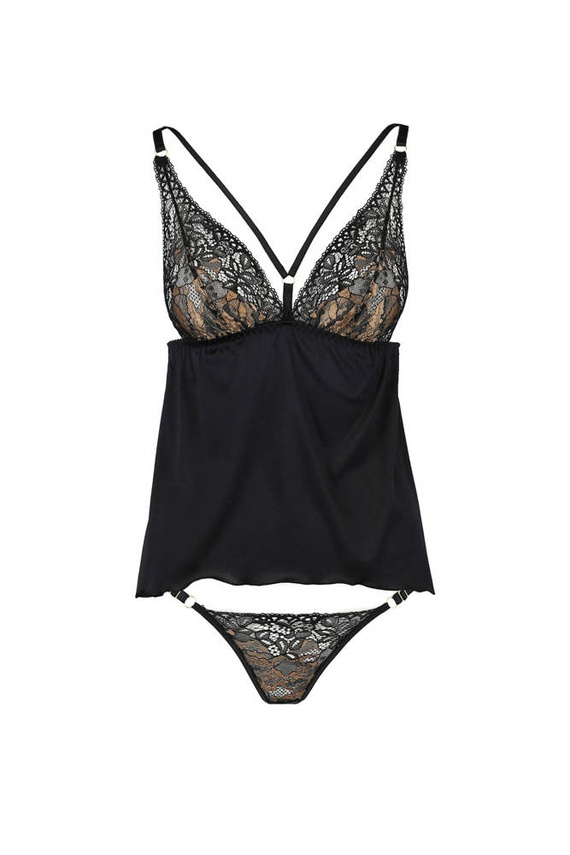 Divine Chemise koszulka damska Casmir czarny 