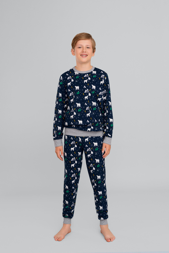 Sid Pijama pentru copii Italian Fashion - imprimeu burgundy