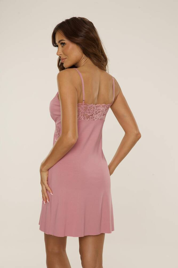 639 Noela De Lafense cămașă de noapte - roz murdar