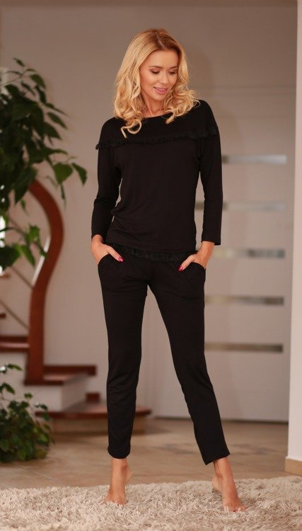 Set pijama pentru femei Calpe Kalimo - negru