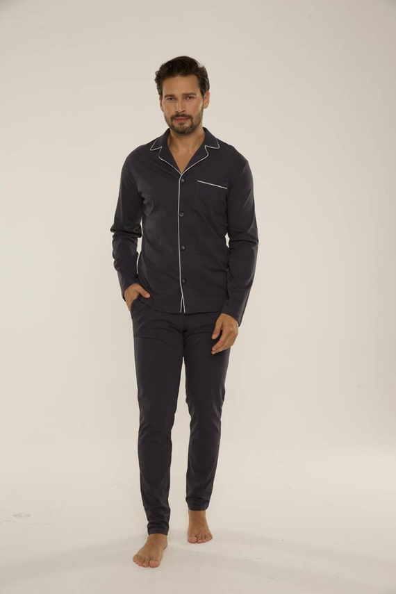 729 Norberto Pijama pentru bărbați De Lafense - grafit