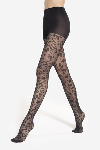 Colanți Gatta Trendy Floral, model 05 – 40 den, model floral elegant, stil și confort