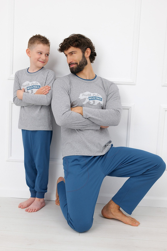 Pijama băiat Shiba Italian Fashion 100% bumbac șort