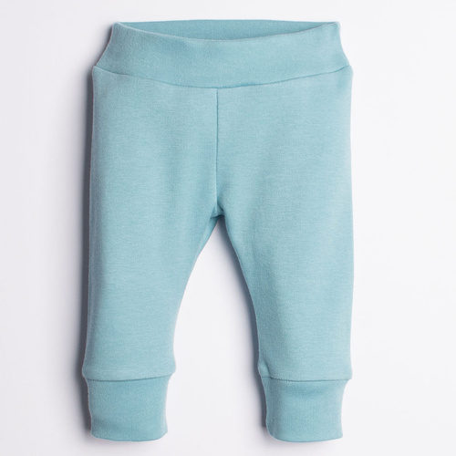 Pantaloni pentru bebeluși Figo Nicol băieți, albastru, 100% bumbac