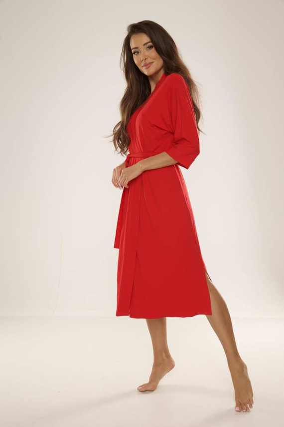 942 Visa Halat de baie lung De Lafense - roșu 589