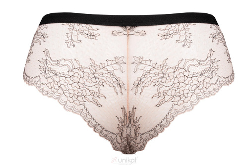 Pantaloni scurți boxer Atina Unikat bej – Lenjerie intimă elegantă pentru femei, confortabilă și feminină