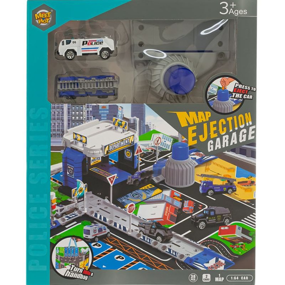 EBZMH-117 Jucărie de parcare a poliției Eurobaby