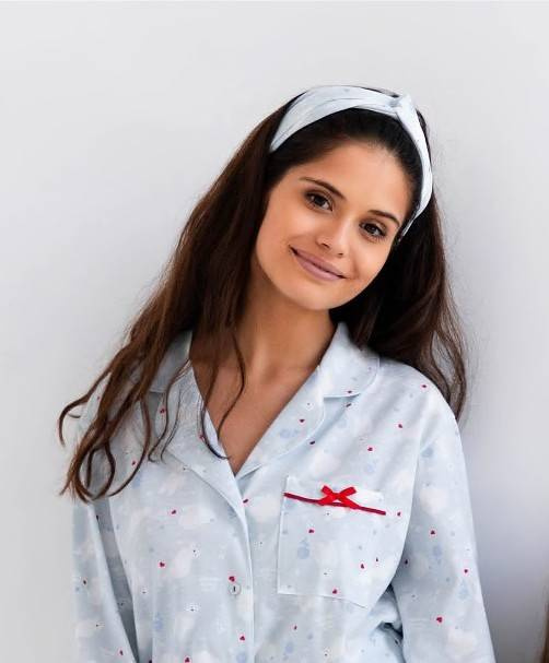 Bentiță White Bear Sensis - albastru