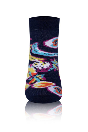 S139S Fruce Șosete pentru picioare Italian Fashion - albastru marin