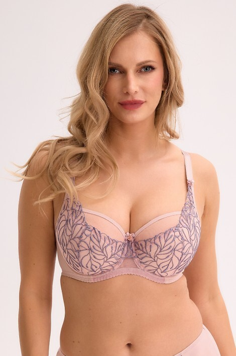Sutien BS 1331 Wendy – Gaia semi-moale, dantelă, susținere, cu armătură
