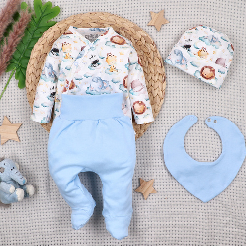 Set bebeluși SEA OF JOY NINI bumbac organic OEKO-TEX moale sigur piele