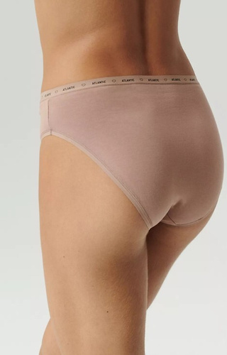 3CLP-010 High Sport Leg Chiloți de damă Atlantic - ecru-bej-bej închis