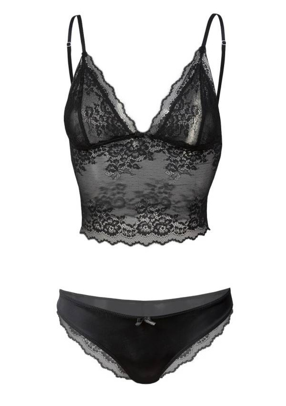 Melody Komplet Damski Piżama DKaren - czarny