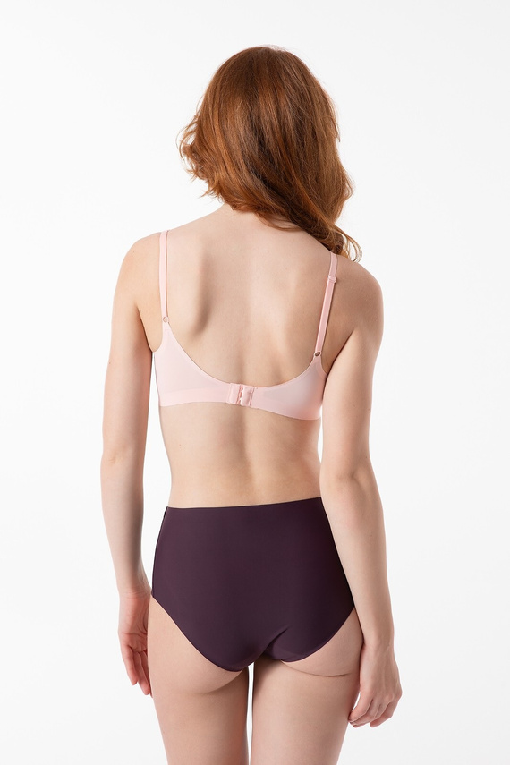 Julimex Chiloți Maxi Simpli de culoare Prună Închisă – Fini, Cusături, În Cutie