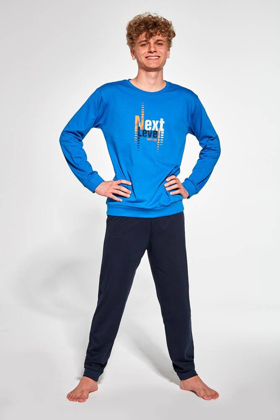 999/48 Next Boy's Cornette pijamale pentru tineret, albastru