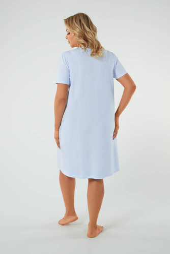 Rochie de noapte pentru femei și rochie de alăptare Italian Fashion - albastru