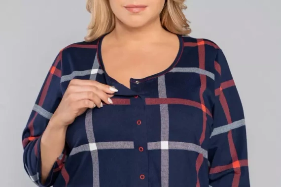 Izera femei care alăptează și alăptează tricou cu mânecă 3/4 Italian Fashion - print