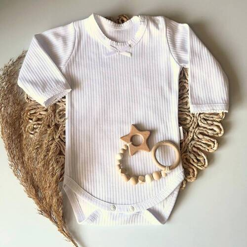 BD082 Body Mamatti cu mânecă lungă cu nervuri