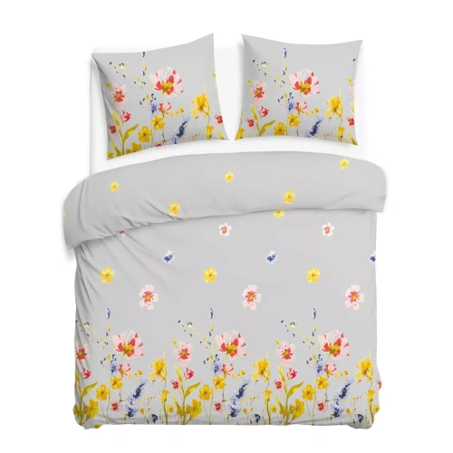 31513/1 Set de lenjerie de pat din flanel Flannellove Darymex păpădii bej – set, 100% bumbac, călduros și moale