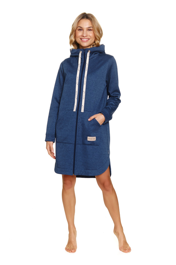7228 Halat de baie dama Doctor Nap - indigo melange