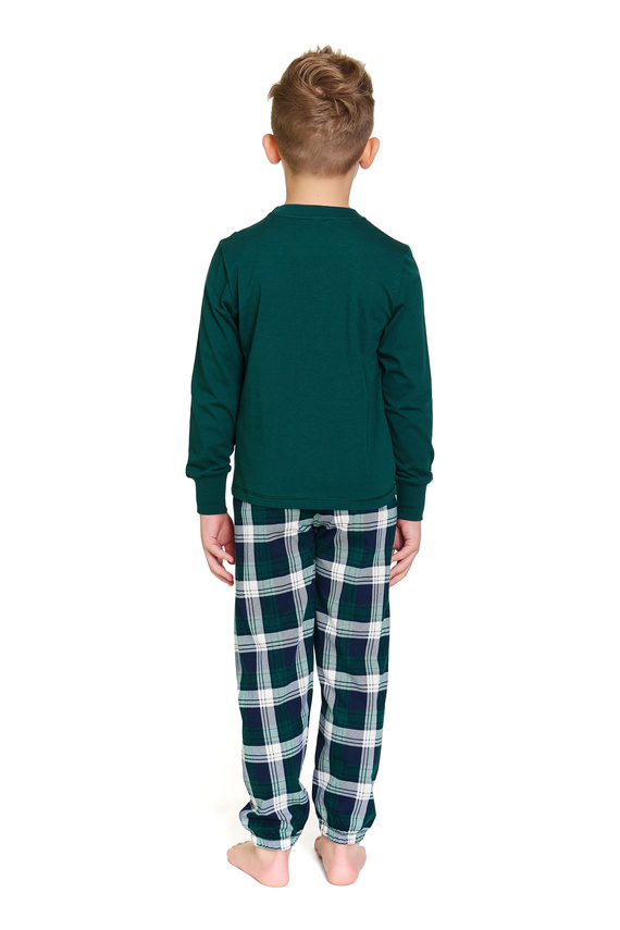 Doctor Nap 7342 – Pijamale unisex pentru copii „The Remix” | Colecție de familie, producție poloneză - bleumarin