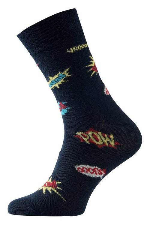 Boom Pantaloni scurți boxeri pentru bărbați Italian Fashion - albastru marin