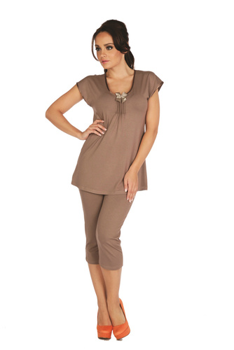 884 / 889 Pijama de damă Visa Forex - mocca