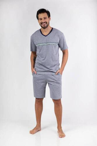 476 Pijamale bărbați Regina - gri