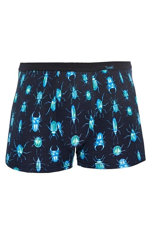 946/04 Boxer bărbați Cornette, blugi bleumarin