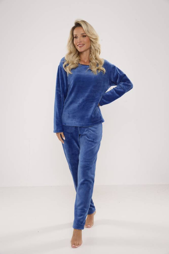 669 Pijama moale de damă De Lafense - denim