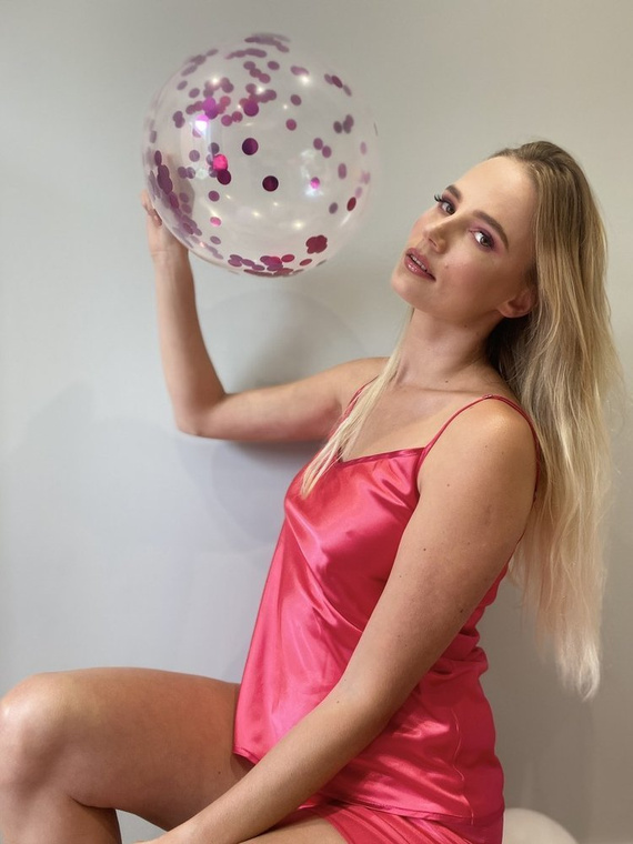 937 Classic Forex pijama pentru femei - zmeură