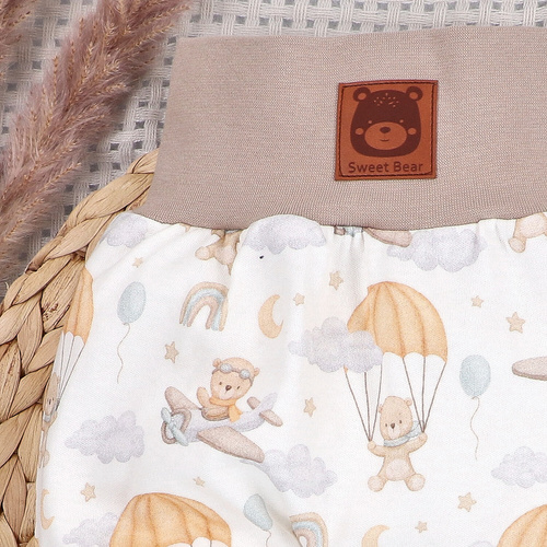 ABN-5513 Sky Journey Nini costume de dormit bebelusi | Bumbac organic, croială confortabilă