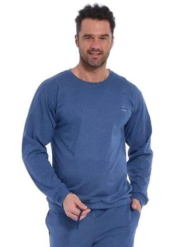 322/288 Lofoten 2 Cornette pijamale bărbați albastru