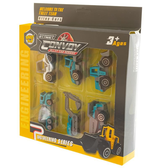 Set vehicul de construcții EBZMH-220 Eurobaby