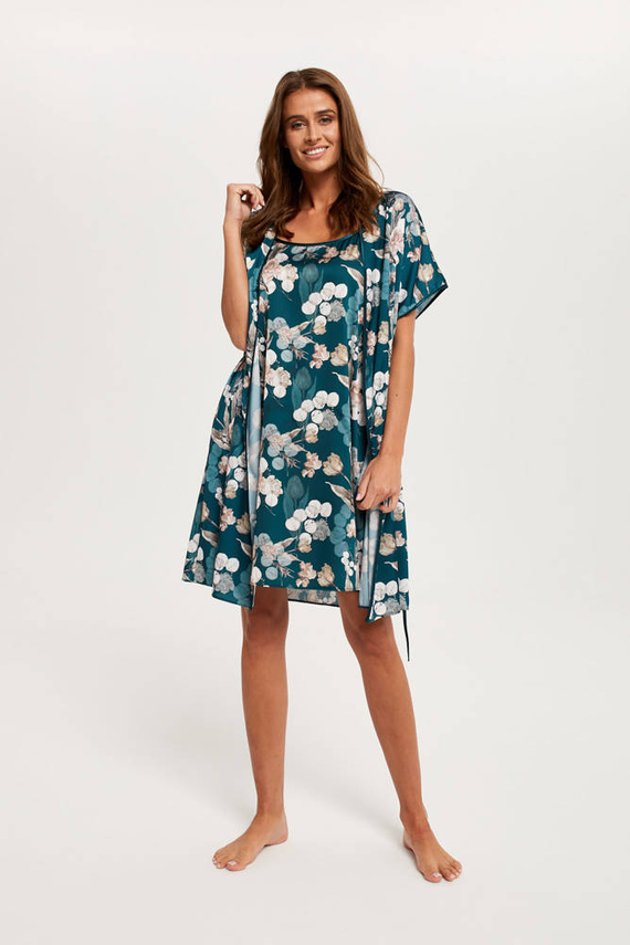 Halat de damă Scarlet Italian Fashion - print