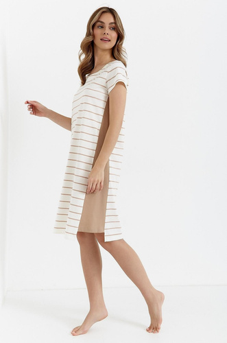 Cămașă de noapte 451 Cana - cappuccino ecru